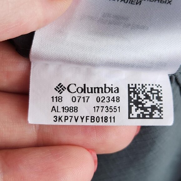 Columbia Pants Womens 2 Gray Omni Shield Cargo Capri Crop Hiking Rip Stop Casual - Picture 12 of 12